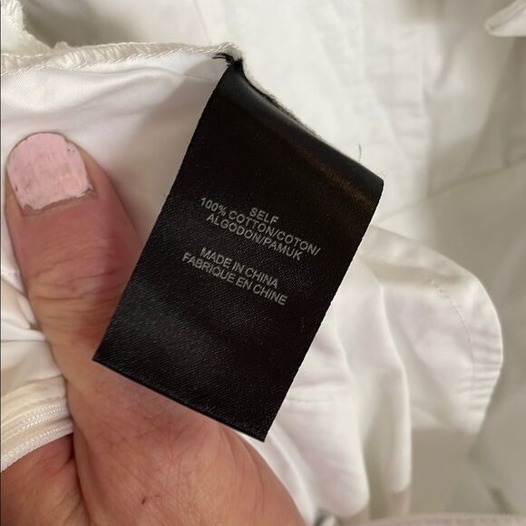 Tibi crisp White Ruffled Jumpsuit - Picture 11 of 12